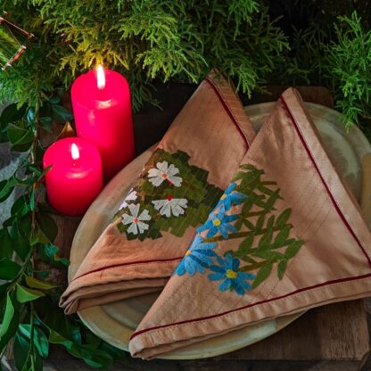 Calyz Beige Napkin set of 4 - Image 2